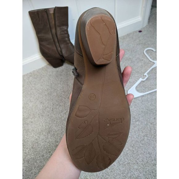 Dansko brown leather booties size 39 - Picture 7 of 8